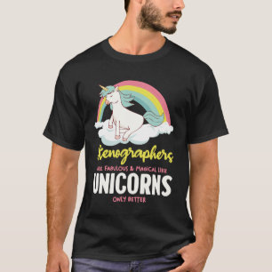 T-shirt Les Sténographes Sont Fabuleux Et Magiques