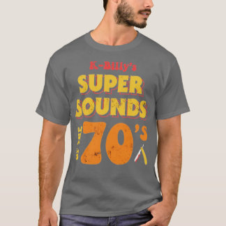 T-shirt Les super sons des années 70 de K-Billy