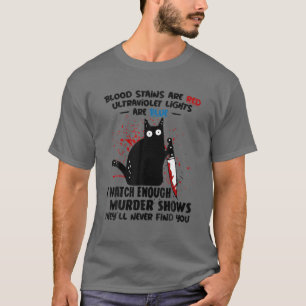 T-shirt Les Taches De Sang Sont Rouges Les Lumières UlUV S