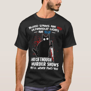 T-shirt Les Taches Sanguines De Chat Sont Des Lumières UlU
