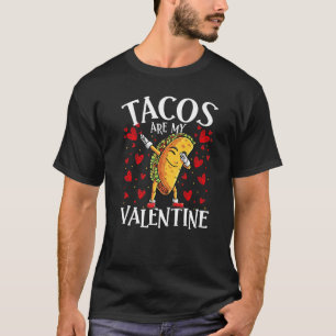 T-shirt Les Tacos Sont Mes Valentin Funny Valentines Garço