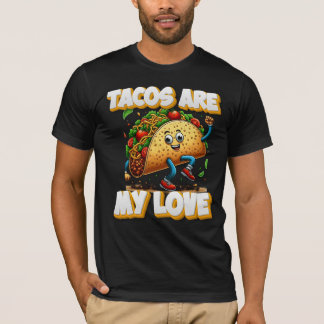 T-shirt les tacos sont mon amour