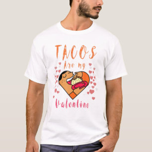T-shirt Les Tacs Sont Mon Amusant De Nourriture Taco Mexic