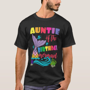 T-shirt Les Tantes De La Famille D'Hommage Des Sirènes D'