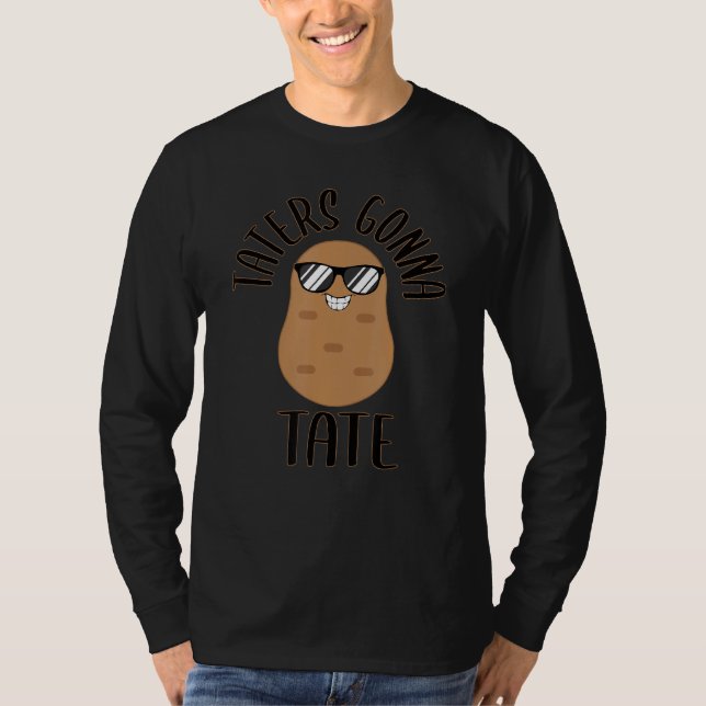 T-shirt Les Taters Vont Tate Funny Potato (Devant)