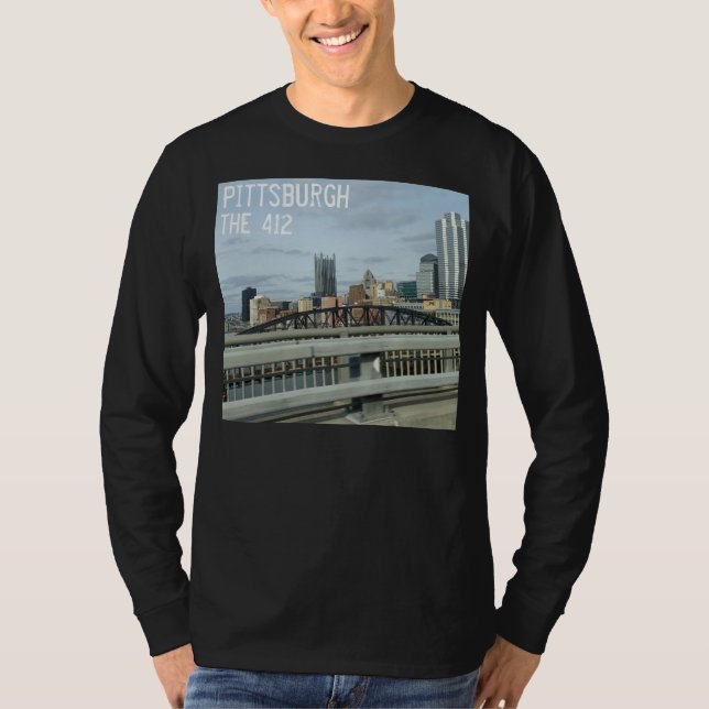 T-shirt Les Tee Mens De Pittsburgh View 412 (Devant)