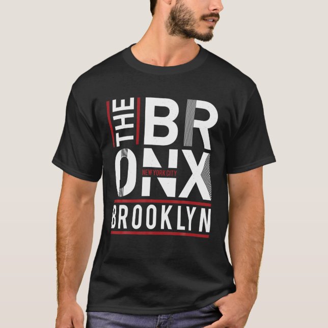 T-shirt Les Tee - shirts Bronx J'Aime Bronx Le Bronx New Y (Devant)