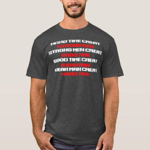 T-shirt Les temps difficiles font des hommes forts6