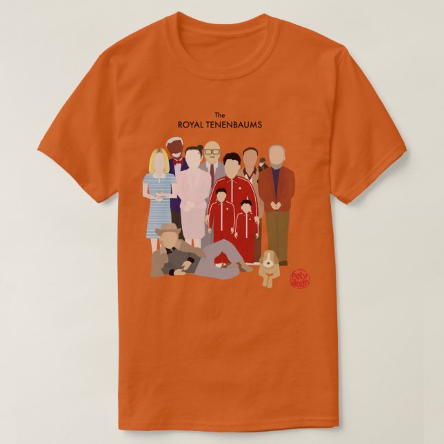 T-shirt Les tenenbaumes royaux (Design devant)