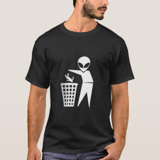 T-shirt Les terriens sont des déchets