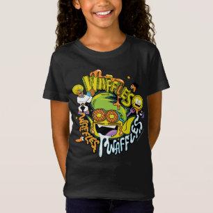 T-Shirt Les titans de l'adolescence vont ! gaufres de