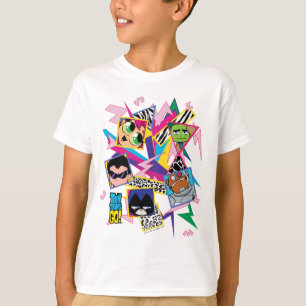 T-shirt Les titans de l'adolescence vont ! les rétros