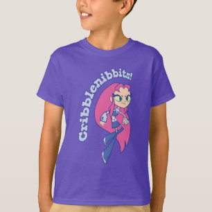 T-shirt Les titans de l'adolescence vont ! Starfire