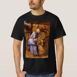 T-shirt Les Tondeurs de moutons (d'après Millet) par Vince