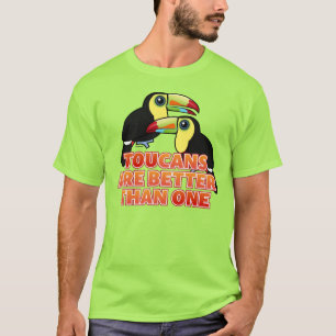 T-shirt Les toucans sont meilleurs qu'un