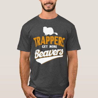 T-shirt Les trappeurs obtiennent plus de cadeaux de chasse