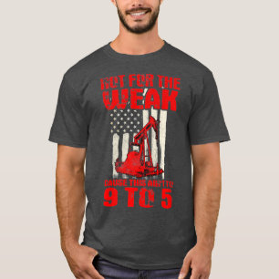 T-shirt Les Travailleurs Du Terrain De L'Huile Cadeaux Hui