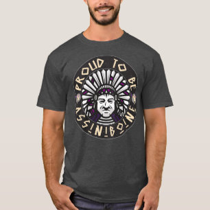 T-shirt Les Tribus Amérindiennes Sont Fières D'Être Assini