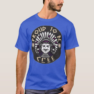T-shirt Les Tribus Amérindiennes Sont Fières D'Être Chef C