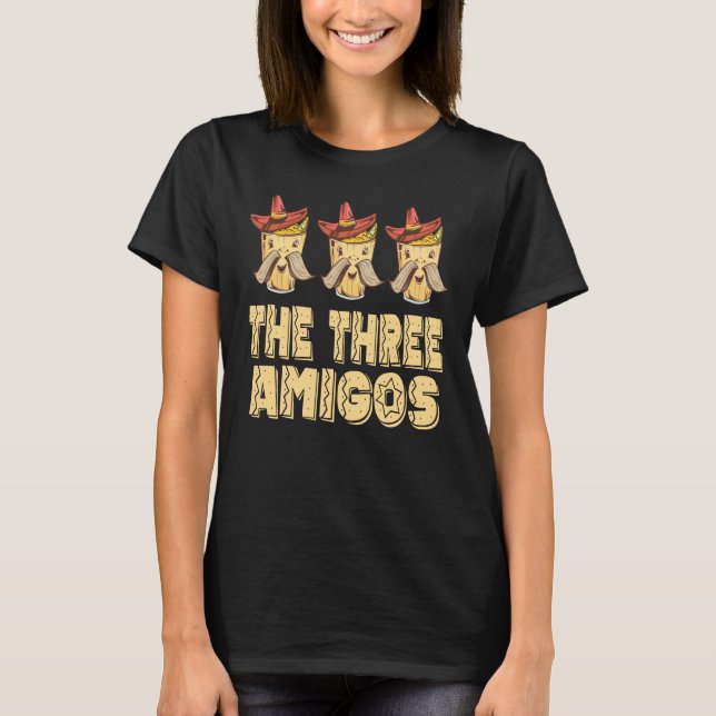 T-shirt Les Trois Amigos (Devant)