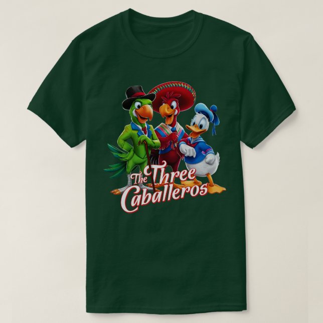 T-shirt Les Trois Caballeros (Design devant)