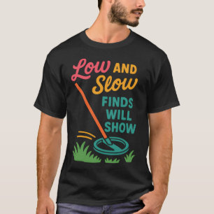 T-shirt Les trouvailles à basse vitesse montreront la déte