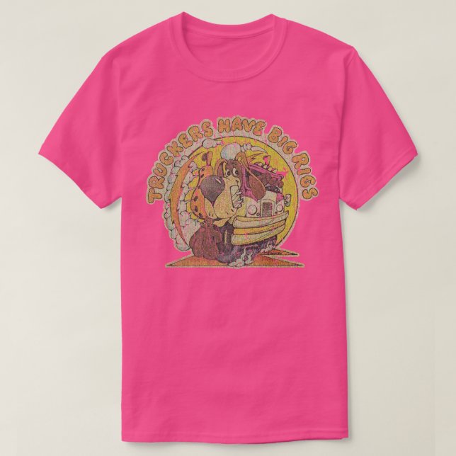 T-shirt Les Truckers Ont De Gros Rigs (Design devant)