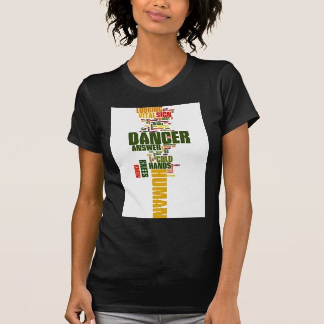 T-shirt les tueurs sont nous humain ? (Devant)
