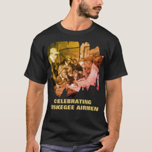 T-shirt LES TUSKEGEE AIRMEN Héros Afro-Américains