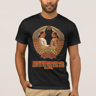 T-shirt Les tyrans génocides conviennent sur le contrôle