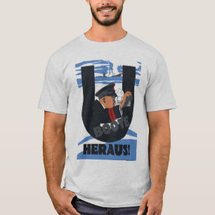 T-shirt Les U-Bateaux sont ! ("UBoote Heraus ! ")