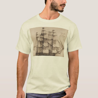 T-shirt Les USA embarquent la constellation sailplan