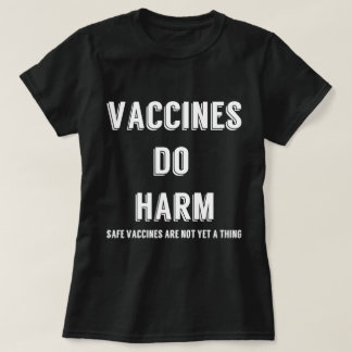 T-shirt Les vaccins nuisent