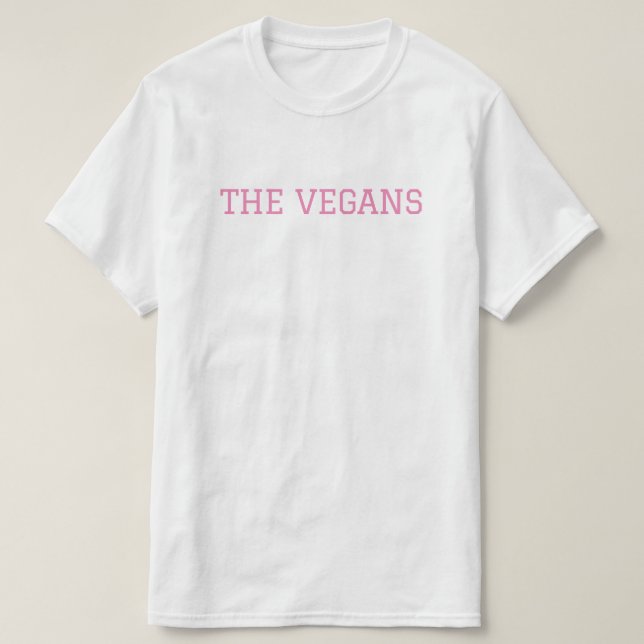 T-shirt Les Vegans (Design devant)