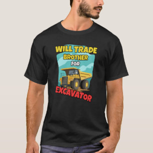 T-shirt Les Véhicules De Construction Feront Le Commerce D