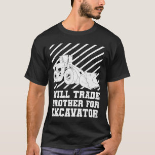 T-shirt Les Véhicules De Construction Feront Le Commerce D