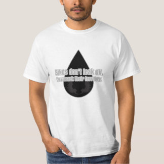 T-shirt Les vélos ne les coulent pas marquent le