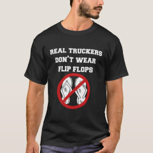 T-shirt Les Véritables Camions Ne Portent Pas De Tournes