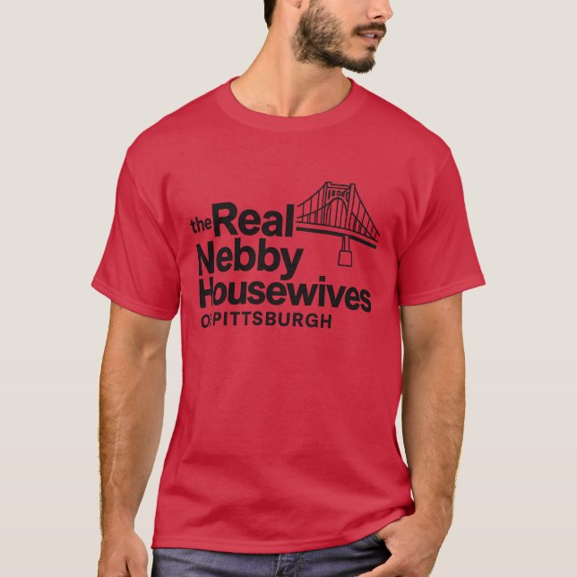 T-shirt Les véritables ménagères de Pittsburgh (Devant)