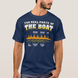 T-shirt Les Véritables Parties Du Cadeau Du Bateau