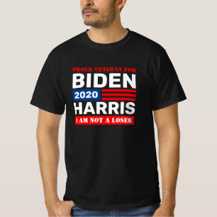 T-shirt Les vétérans de Biden Harris 2020 Pas un perdant