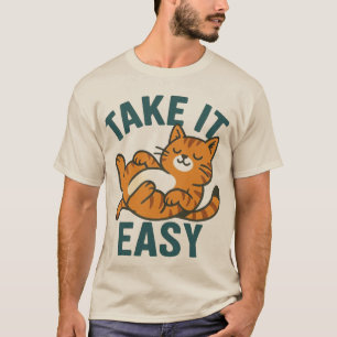 T-shirt Les Vibes De Chat Le Prendre Facile
