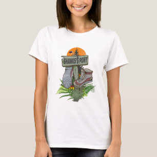 T-shirt Les vieilles bottes de randonnée de poney de Shank