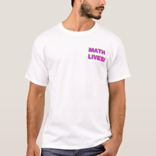 T-SHIRT LES VIES DE MATHS !