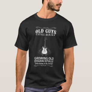T-shirt Les Vieux Garçons Continuent À Graver Vieux De M