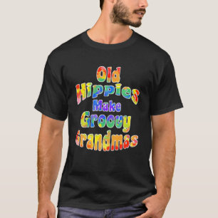 T-shirt Les vieux hippies font des grands-parents de grand