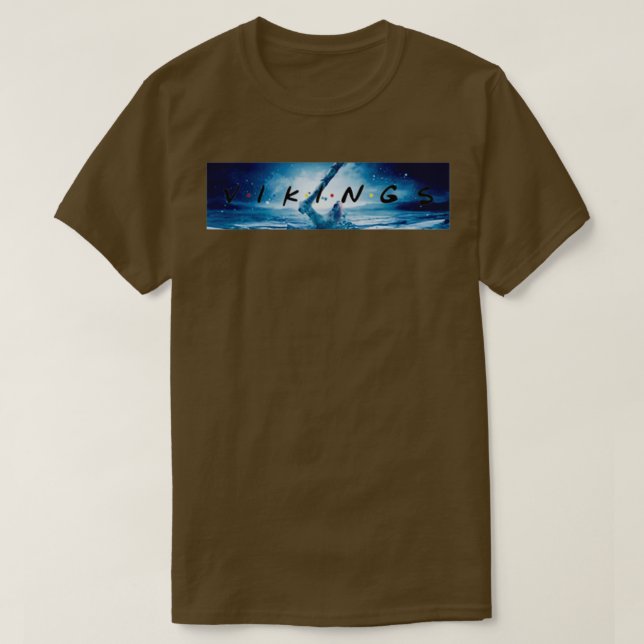 T-shirt Les Vikings 1 (Design devant)