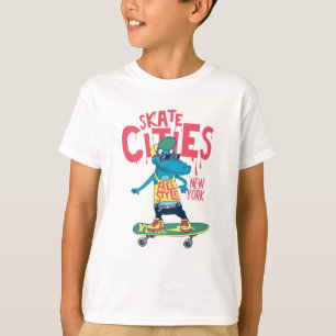 T-SHIRT LES VILLES DE SKATE