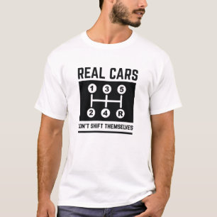 T-shirt Les voitures réelles ne se déplacent pas