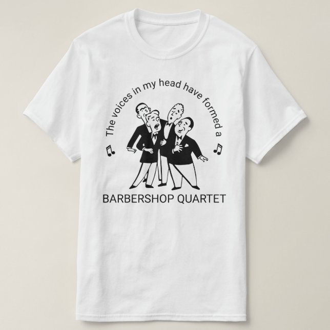 T-shirt Les voix dans ma tête (Design devant)